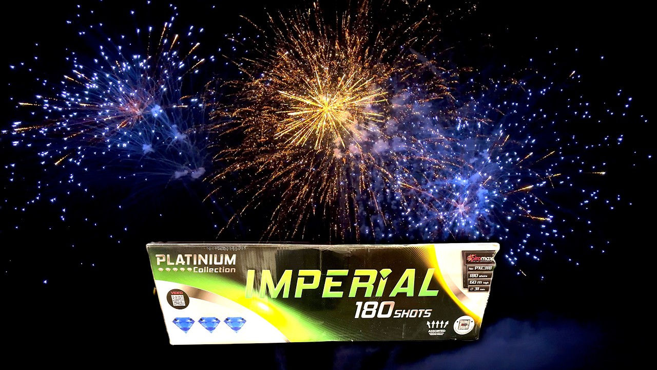 🆕 Piromax IMPERIAL 🔥 – 180 shots | 30 mm | F3 | PXC318 | NEW 2026