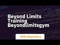 beyond limits training beyondlimitsgym