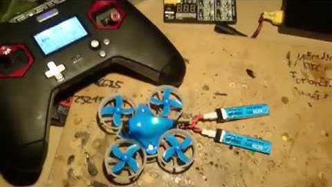 FPV 302 - TinyWhoop - BetaFPV 65x - RGB LED mod flighttime test indoor