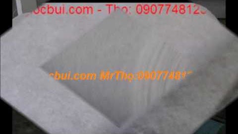 Bông lọc bụi G2,bông lọc bụi,lọc bụi G2,bông lọc G2