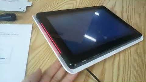 10 inch POE tablet video