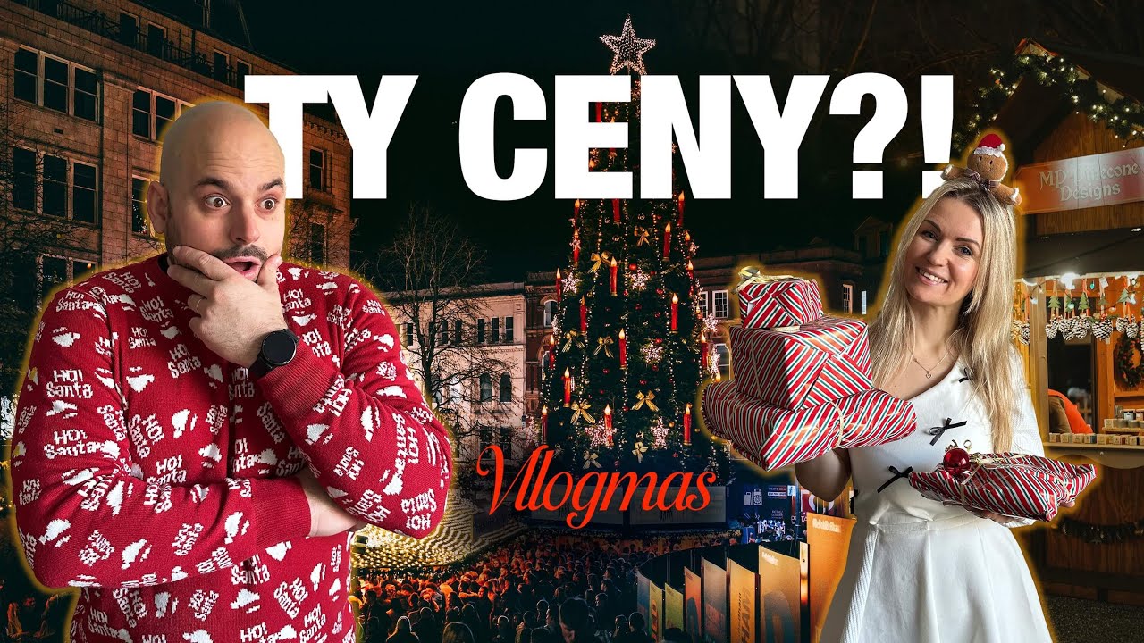 TY CENY?! Vánoční trhy v Polsku vs. Česku 🎄 (realita nás překvapila)