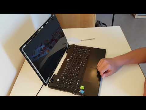 Laptop Screen Replacement / How To Replace Laptop Screen Acer TravelMate P256 Series