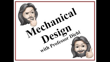 Mechanical Design (Machine Design) Disk Brake Example (S20 ME470 Class 16)