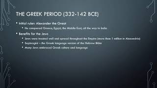 The Intertestamental Period