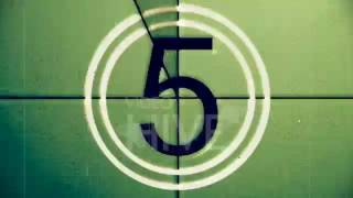 Cool Film Counting Leader With Sound full hd   YouTube