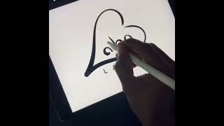 Elegant Laiba Name Logo Design ✨ | Stylish Typography Art
