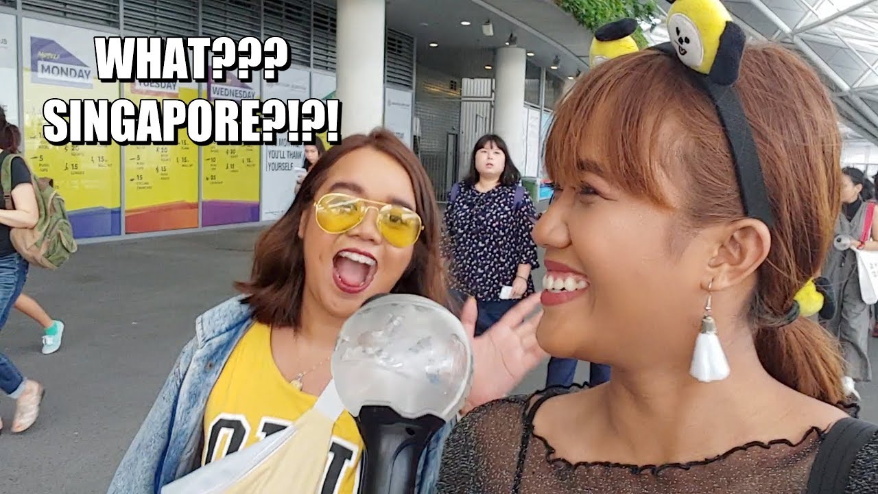 SINGAPORE VLOG | BTS LOVE YOURSELF CONCERT