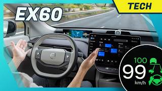 Volvo EX60 im Test: Assistenzsysteme | Bedienung | Neue Plattform | Vergleich GLC & iX3