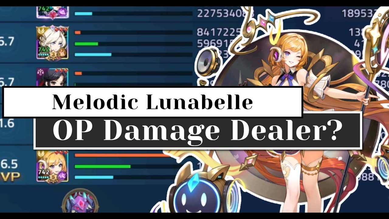 LETS TEST LUNABELLE(OverPowered Damage Dealer?) Mobile Legends: Adventure