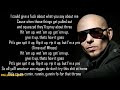 Pitbull Dammit Man Ft Piccallo Lyrics Pitbull Dammit Man Ft Piccallo Lyrics