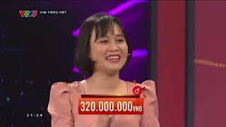 Cô giáo tiếng Anh xúc động chiến thắng Vua tiếng Việt, giành giải thưởng 320 triệu đồng