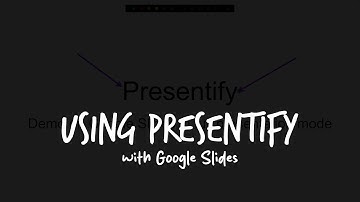 How to use Presentify with Google Slides in full Presentation mode (Slideshow mode)