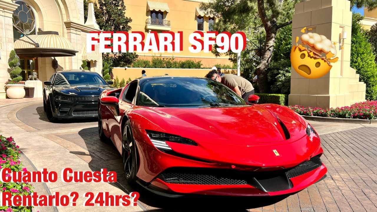 ESTO CUESTA RENTAR UN FERRARI SF90 EN USA!!! "UNA LOCURA" YouTube