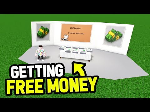 How To Get Free Money With My Donation Booth Roblox Bloxburg