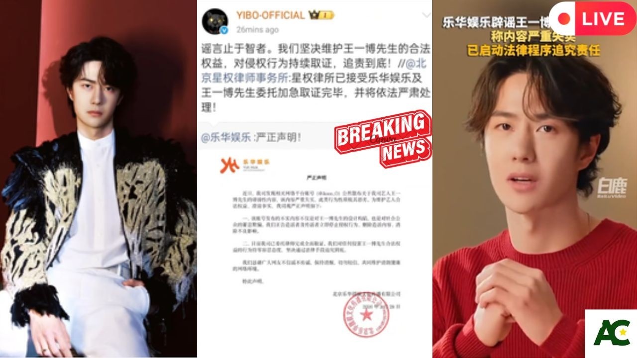 Breaking! Wang Yibo’s Management Has Just Filed a Lawsuit Against Those Who Insulted and Defamed Him
