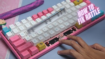 How To Fix a Rattling Spacebar in 15 Seconds