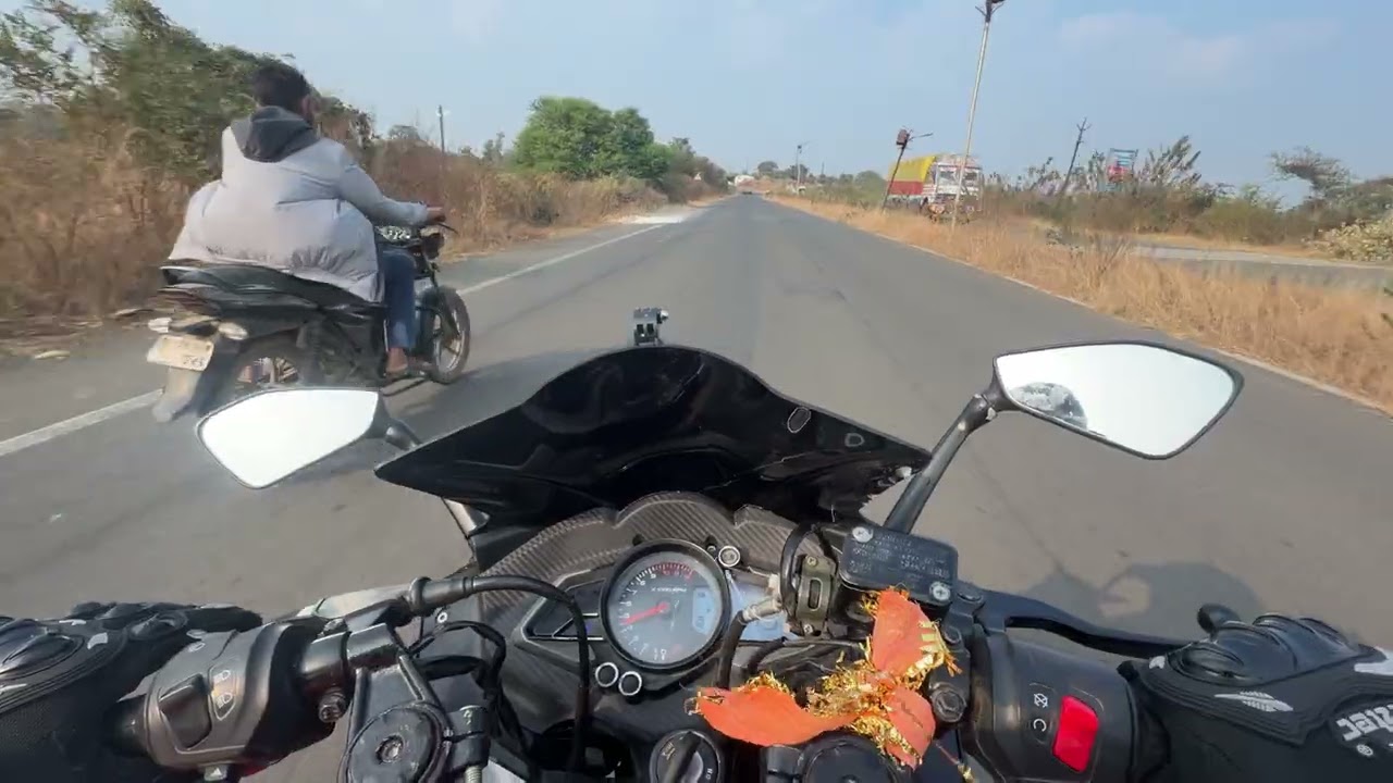 Long ride rs 200 #automobile #rider #zx10r #kawasaki10r #r1m #motovlog 