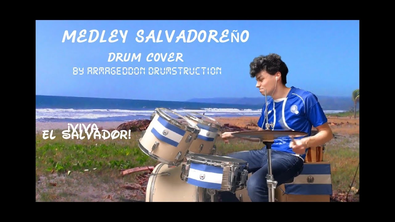 SALVADORAN MUSIC ON DRUMS BY LUIS BARRIENTOS! YouTube