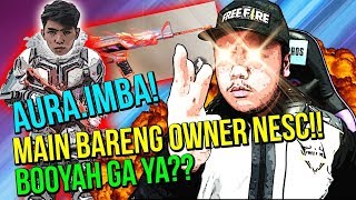 MAIN BARENG LEADER NESC! IMBA JR AUTO BOOYAH GA YA?? - Free Fire Indonesia #82