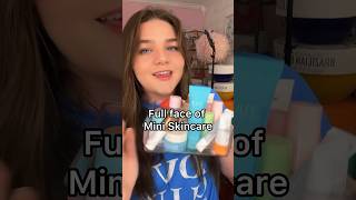 Full face of MINI Skincare🥹 *tiny skincare