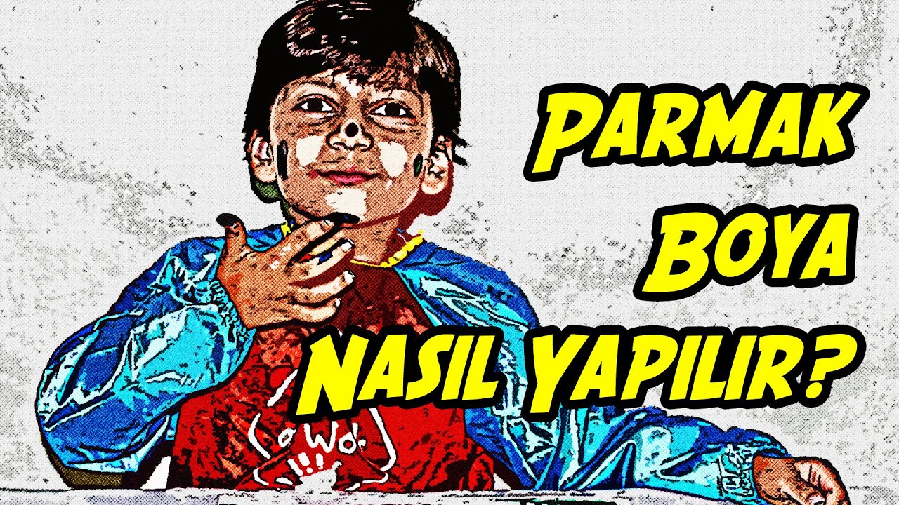 Parmak Boya Nasıl Yapılır? - YouTube