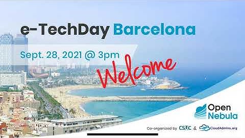 OpenNebula e-TechDay Barcelona 2021
