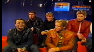 Westlife - TOTP Plus Interview Part 4 - 17th December 2000