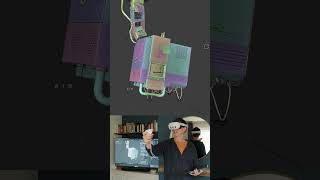 Testing VR capture in Blender via #VRPuppetry