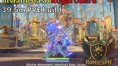 Achievement unlocked! 39.5M damage Instant Slash RG (PVE build) - Ragnarok M Classic