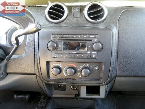 Mitsubishi Raider Stereo Removal