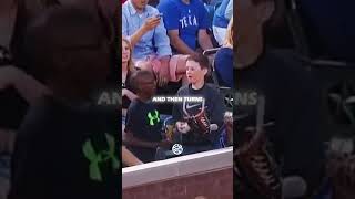 Young Fan Gives Decoy Ball To Pretty Lady To Impress Them 😂❤