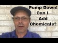 My Pump is Down! Can I Still Add Chemicals?