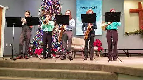 O Holy Night   Brass and Woodwind Quintet