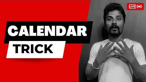 CALENDAR - Tricks & Shortcuts to Solve within Few Minutes | TNPSC Group 2, 2A & 4 | Veranda Race - I
