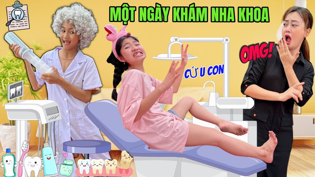 Hà Hà Hí I Lần Đầu Đi Khám Nha Khoa Và Cái Kết I Mint Vy