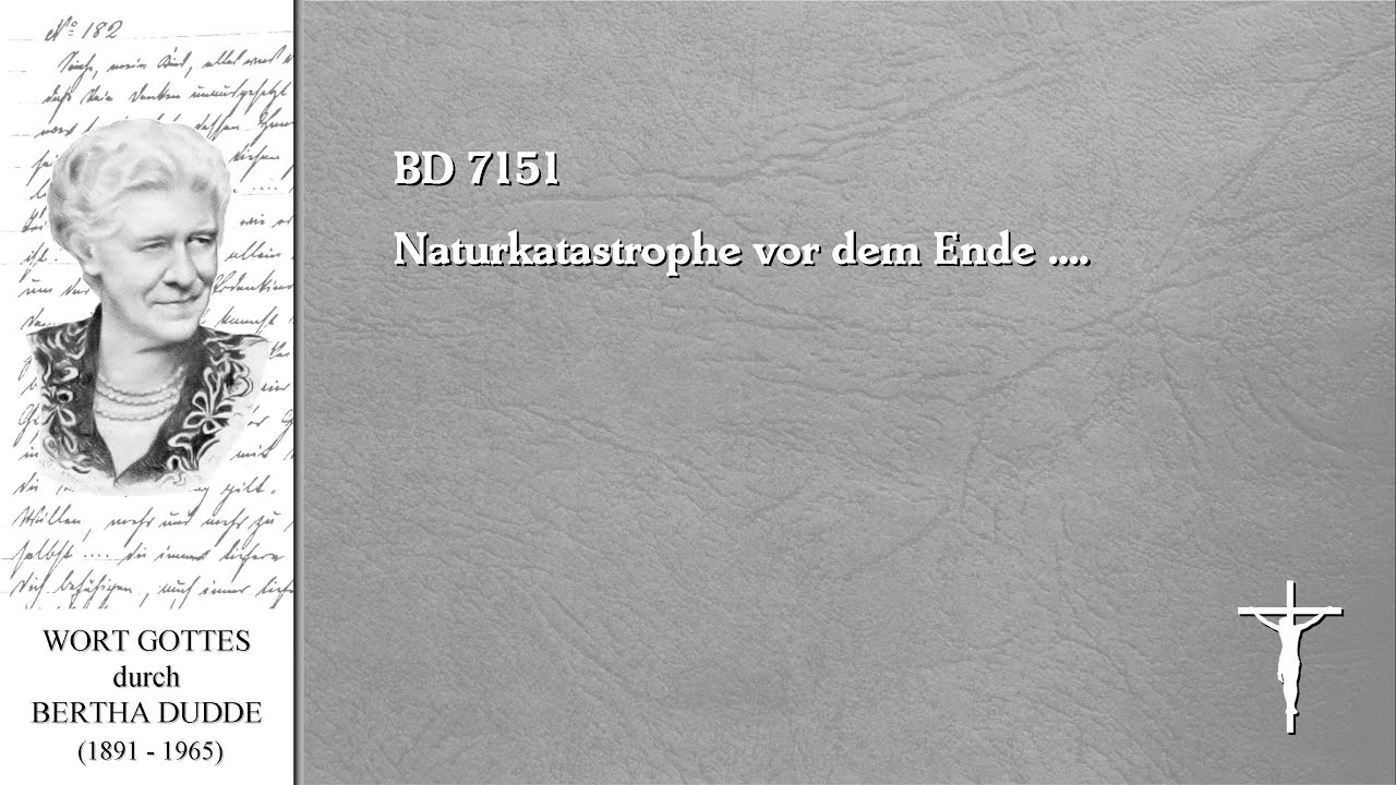 BD 7151 Naturkatastrophe vor dem Ende.