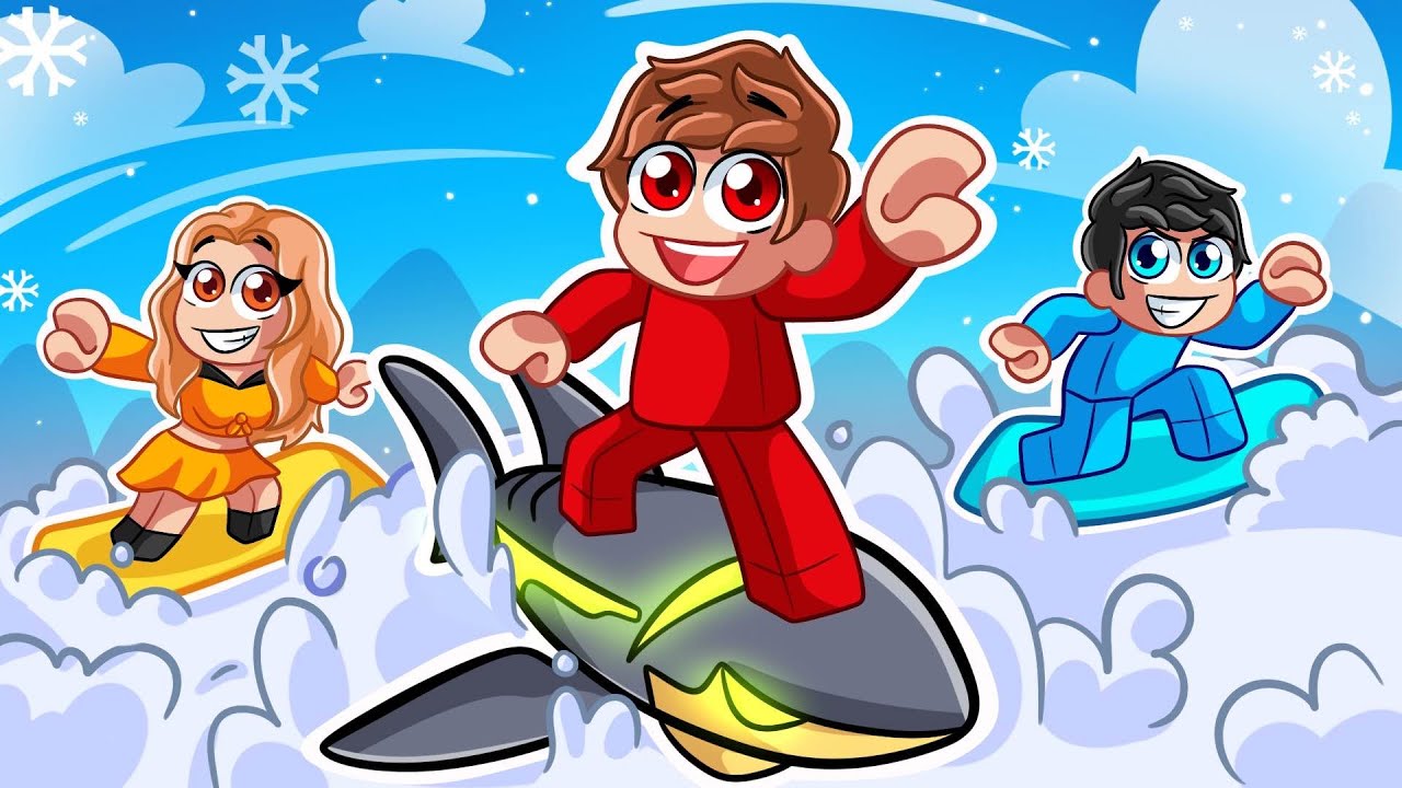 Gasté 1,000,000$ en la MEJOR TABLA de SNOWBOARD en Roblox!