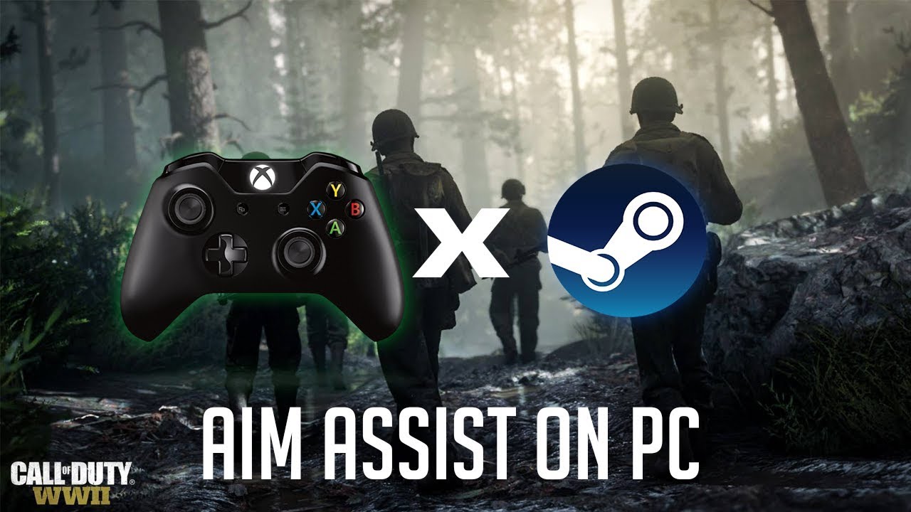 PC Controller Settings on WWII + Aim Assistance Test -