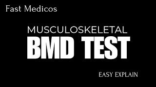 BMD Test Bone mineral Density | Musculoskeletal Lab Test