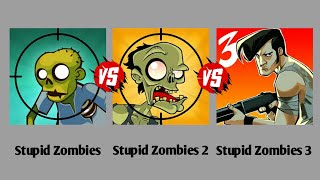 Stupid Zombies Vs Stupid Zombies 2 Vs Stupid Zombies 3 | Gameplay HD