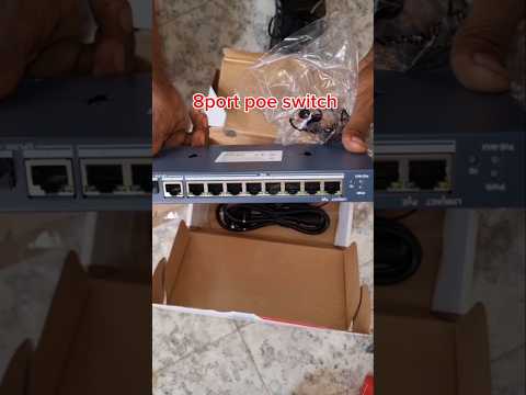 8port poe switch
