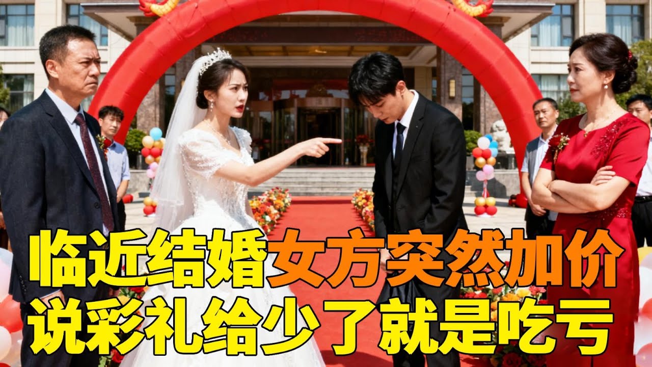 眼看就要订婚女方却临时加价，直言彩礼给少了就是吃亏，这样的婚事真让人寒心！【轩语说媒】