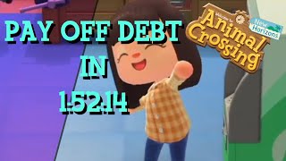 Animal Crossing: New horizons - Pay Off Debt Speedrun in 1:52:14 (WR)