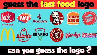 guess the fast food logo - quiz logo