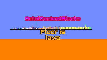 OctalDecimalBlocks (Base 18) The Floor Is Lava (Algodoo)