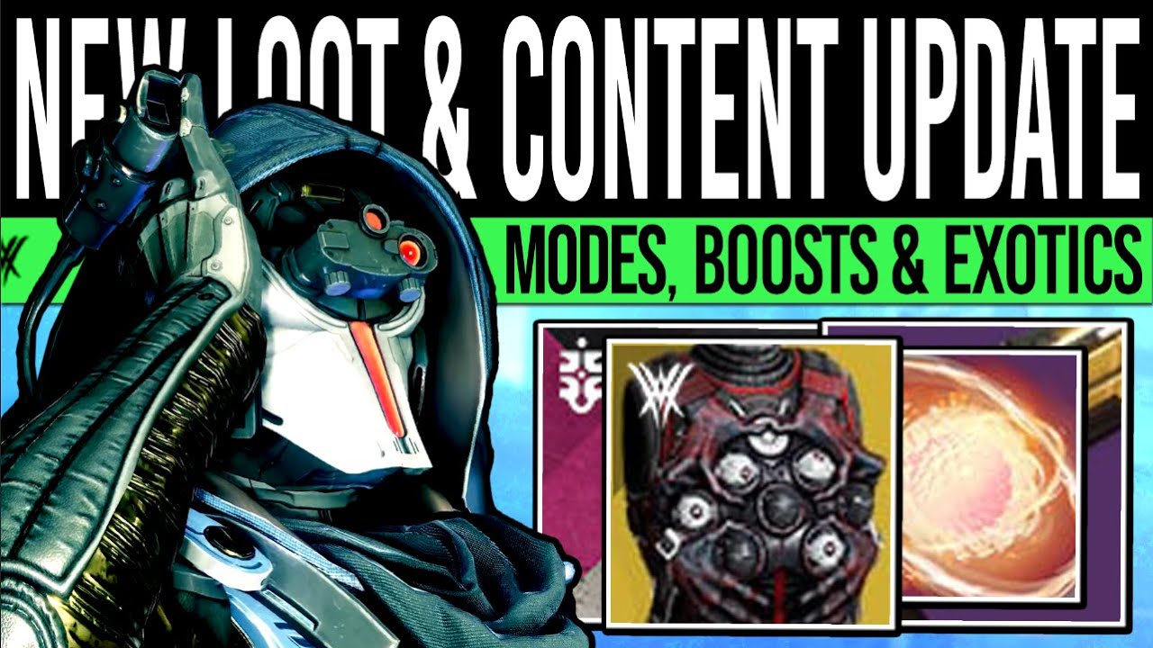 Destiny 2 | NEW CONTENT UPDATE! Exotic REWARDS! GM Loot, Modes Rework, Vendors, Challenges (April 5)