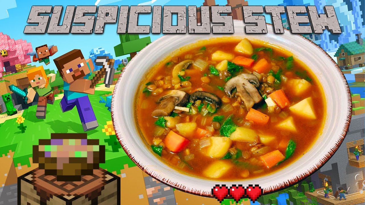🏹 The Official Minecraft Suspicious Stew Recipe that’s TOO OP! 🏹