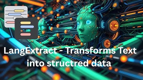 LangExtract - Transforms Text into structred data #langextract #python #llm #gemini