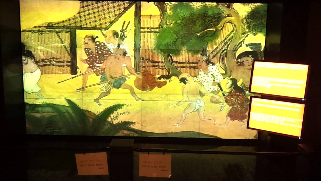 大坂夏の陣図屏風 左隻 Summer Siege of Osaka Folding Screen left